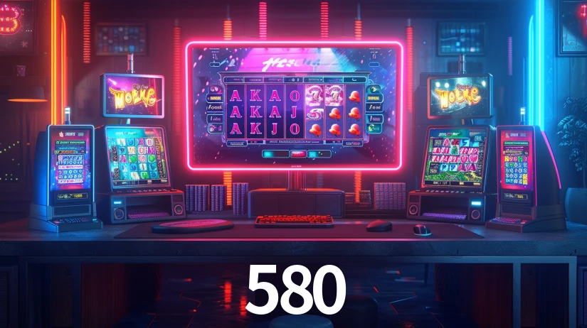 580: Jogos de Caça-Níqueis-Altas Recompensas, Roleta-Velocidade, Blackjack-Desafios Máximos
